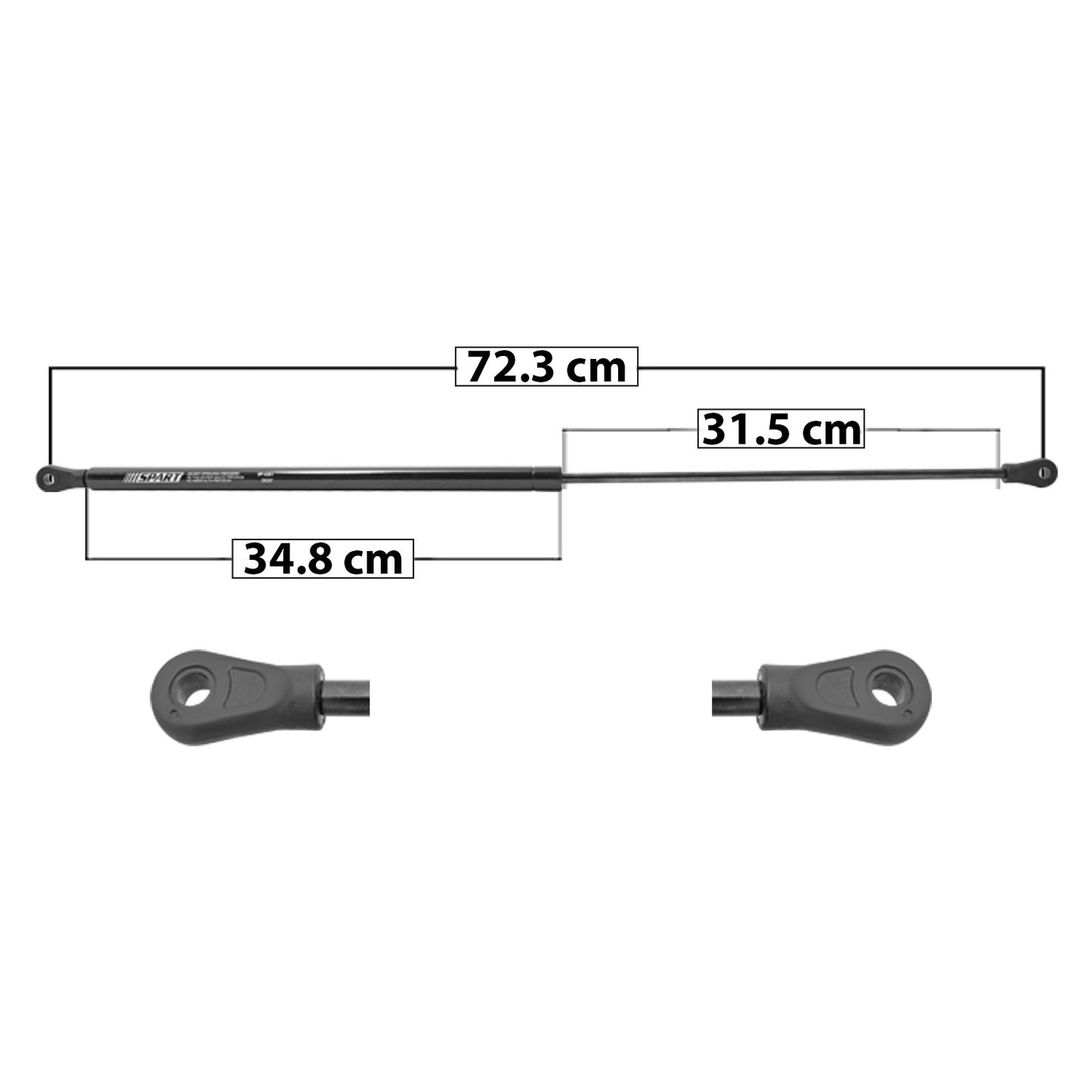 AMORTIGUADOR COFRE AUDI A4