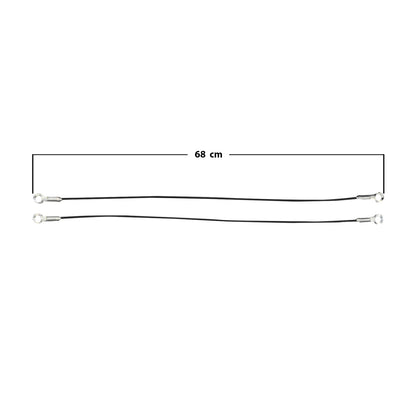 CABLES DE TAPA RAM RAM 700 /TRASERA/DERECHO/IZQUIERDO