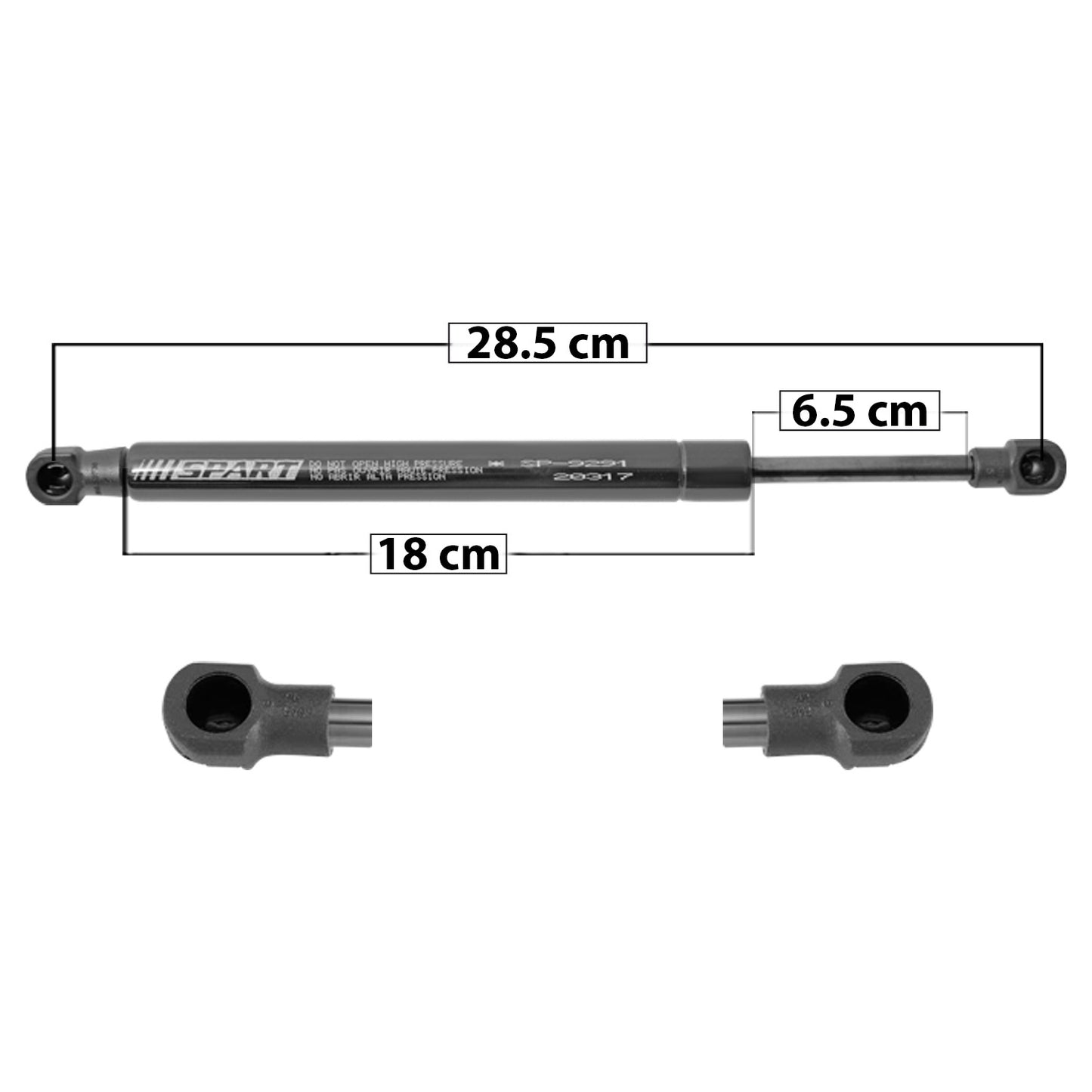 AMORTIGUADOR CAJUELA NISSAN 370Z /DERECHO/IZQUIERDO